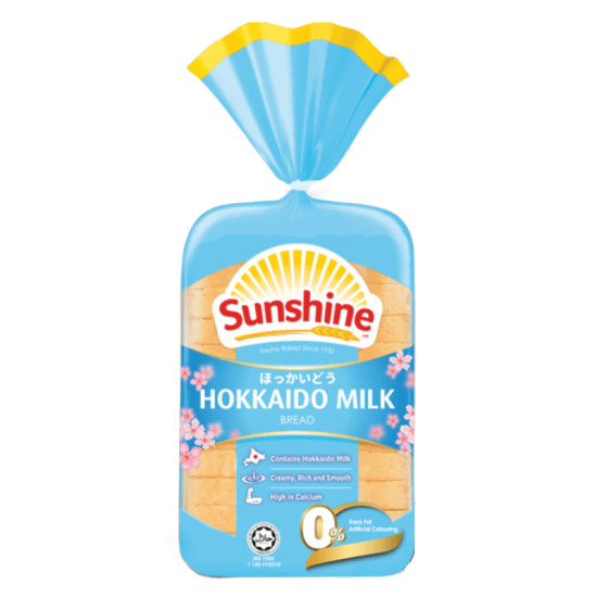 SUNSHINE HOKKAIDO MILK BREAD 300GM