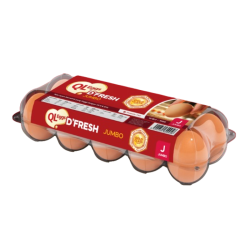 QL EGGS D'FRESH JUMBO 10'S QL EGGS D'FRESH JUMBO 10'S