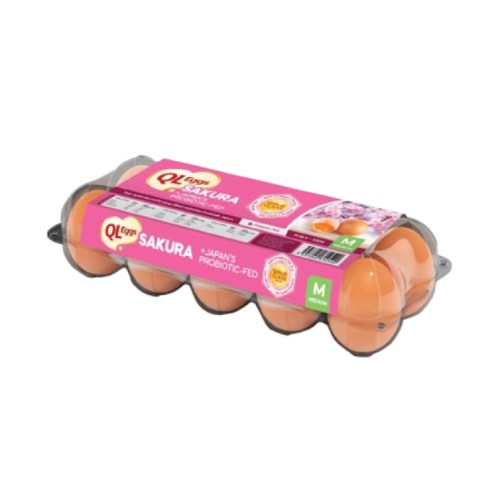 QL EGGS SAKURA - JAPAN PROBIOTIC MEDIUM 10'S