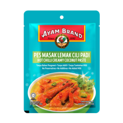AYAM BRAND HOT CHILI CREAMY COCONUT PASTE 180G AYAM BRAND HOT CHILI CREAMY COCONUT PASTE 180G