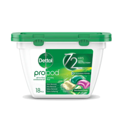 DETTOL POD ( TUB ) RAINFORREST FRESH 18'S DETTOL POD ( TUB ) RAINFORREST FRESH 18'S