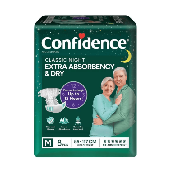 CONFIDENCE ADULT CLASSIC NIGHT TAPE M8'S