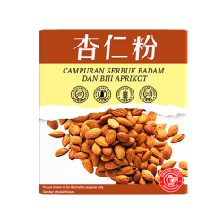 HEI HWANG MIX ALMOND & APRICOT KERNEL POWDER 25GM*6'S HEI HWANG MIX ALMOND & APRICOT KERNEL POWDER 25GM*6'S
