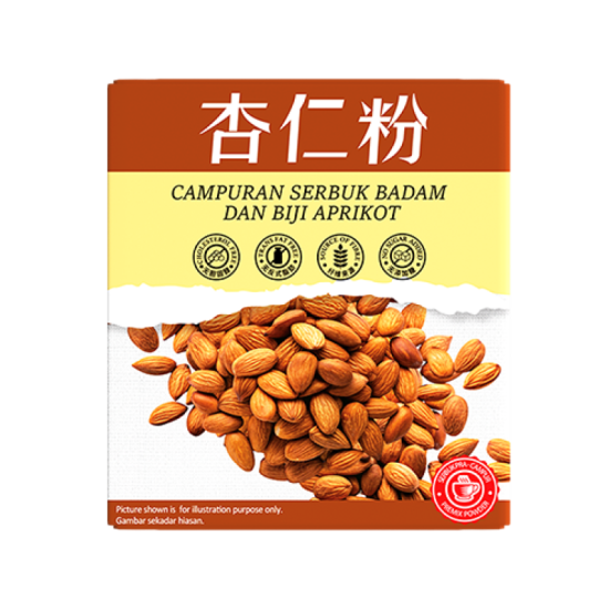HEI HWANG MIX ALMOND & APRICOT KERNEL POWDER 25GM*6'S HEI HWANG MIX ALMOND & APRICOT KERNEL POWDER 25GM*6'S