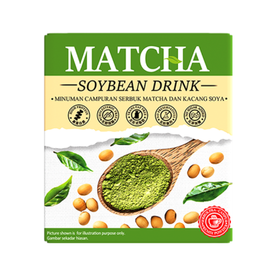 HEI HWANG MATCHA SOYBEAN DRINK 30GM*7'S