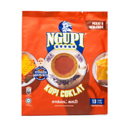 ZUS NGUPI INSTANT PERMIX - KOPI COKLAT 33GM*13'S ZUS NGUPI INSTANT PERMIX - KOPI COKLAT 33GM*13'S