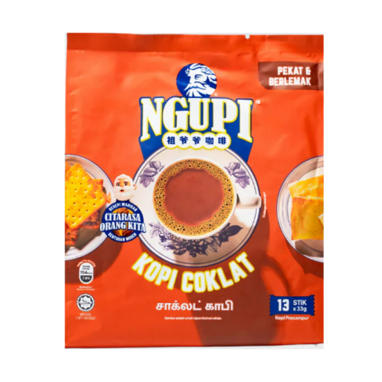 ZUS NGUPI INSTANT PERMIX - KOPI COKLAT 33GM*13'S