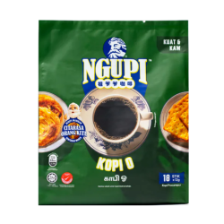 ZUS NGUPI INSTANT PERMIX - KOPI O  12GM*18'S ZUS NGUPI INSTANT PERMIX - KOPI O  12GM*18'S