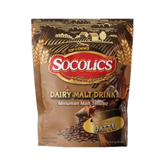 SOCOLIC'S DAIRY MALT LATTE 30GM*8'S