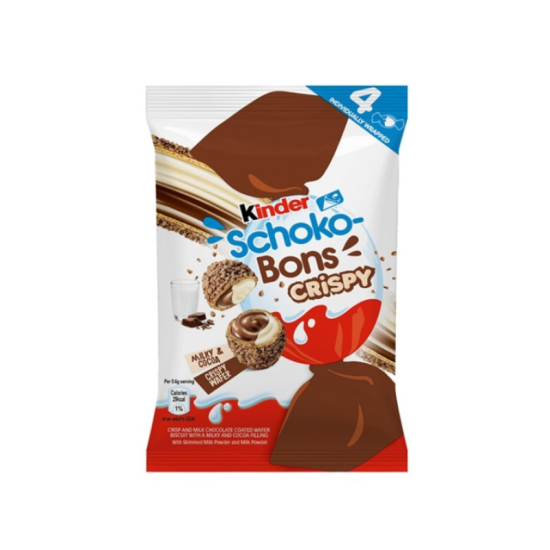 KINDER SCHOKO-BONS CRISPY T4