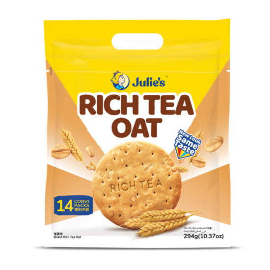JULIE'S RICH TEA OAT 294GM