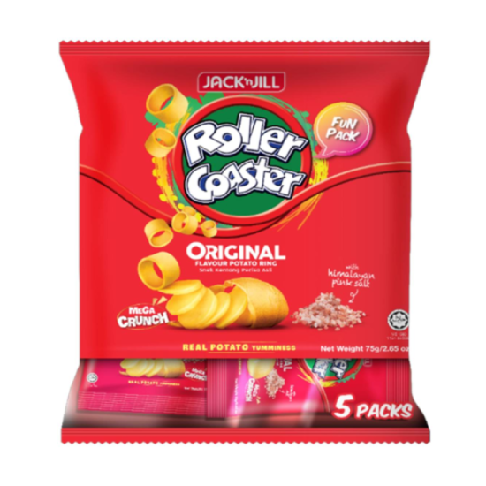 JACK N JILL ROLLER COASTER PACK ORIGINAL 15GM*5
