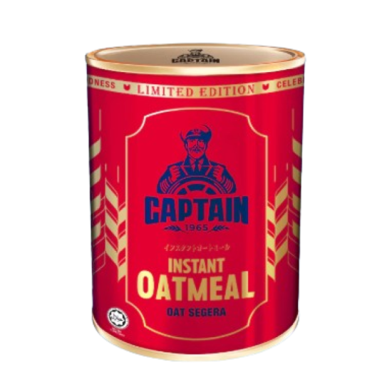 CAPTAIN INSTANT OATMEAL (60th ANNIVERSARY) 600GM
