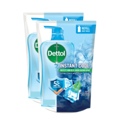 DETTOL SHOWER GEL (REFILL) - COOL 720G*2