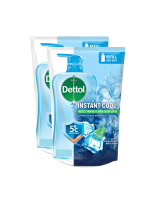DETTOL SHOWER GEL (REFILL) - COOL 720G*2