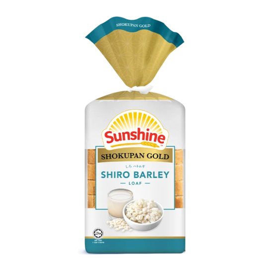 SUNSHINE SHOKUPAN GOLD SHIRO BARLEY LOAF 300GM