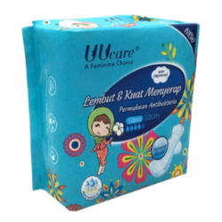 YOUNG GIRL A/BACWASHABLE PADS NIGHT 320MM 12s
