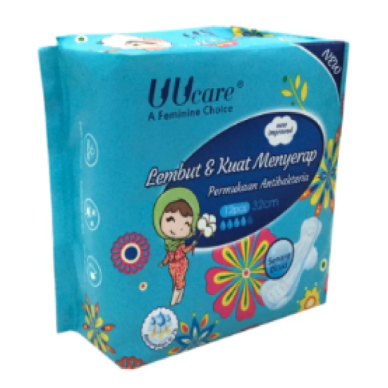 YOUNG GIRL A/BACWASHABLE PADS NIGHT 320MM 12s