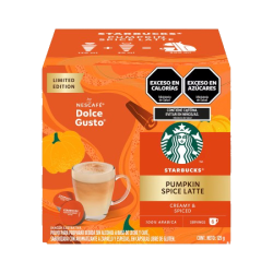 STARBUCKS PUMPKIN SPICE LATTE 12CAPS 129G STARBUCKS PUMPKIN SPICE LATTE 12CAPS 129G