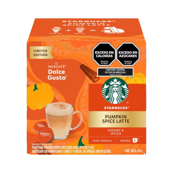 STARBUCKS PUMPKIN SPICE LATTE 12CAPS 129G