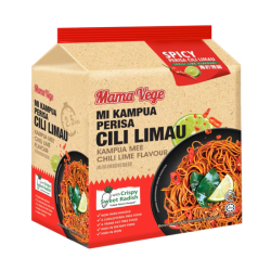 MAMA VEGE KAMPUA MEE CHILI LIME FLAVOUR 109GM*4'S MAMA VEGE KAMPUA MEE CHILI LIME FLAVOUR 109GM*4'S