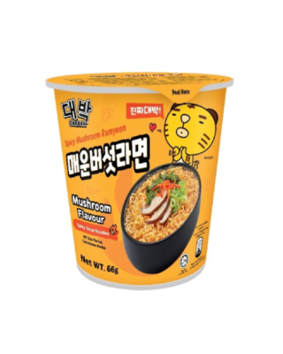 DAEBAK SPICY MUSHROOM RAMYEON CUP 66GM