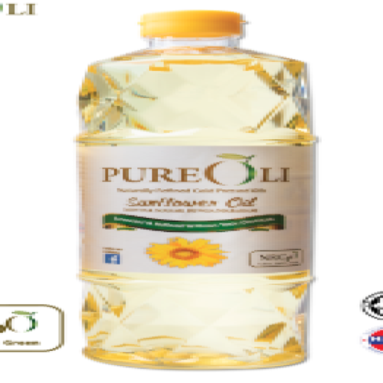 CAP MATAHARI REFINED COOKING OIL 1KG (PKT)