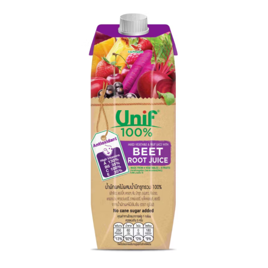 UNIF 100% MIX VEG&FRUIT W BEET ROOT JUICE 1 LIT