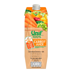 UNIF 100% MIX VEG&FRUIT W CARROT JUICE 1 LITER UNIF 100% MIX VEG&FRUIT W CARROT JUICE 1 LITER