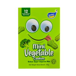 TENTEN MINI VEGETABLE COOKIES 100GM TENTEN MINI VEGETABLE COOKIES 100GM