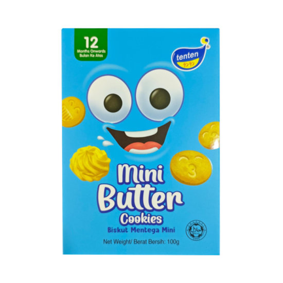 TENTEN MINI BUTTER COOKIES 100GM