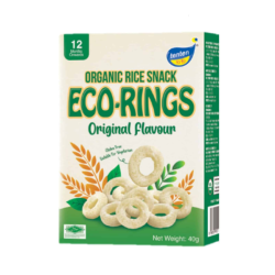 TENTEN ORGANIC RICE SNACK ECO-RINGS ORIGINAL 40G