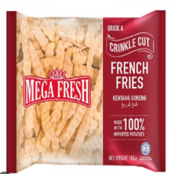 MFECO FRIES CRINKLE CUT 1KG