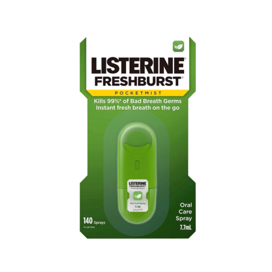 LISTERINE FRESHBURST POCKETMIST 7.7ML