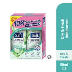 SAFI H'BISTA B'CARE DEO R/O D'FRESH X2 50ML