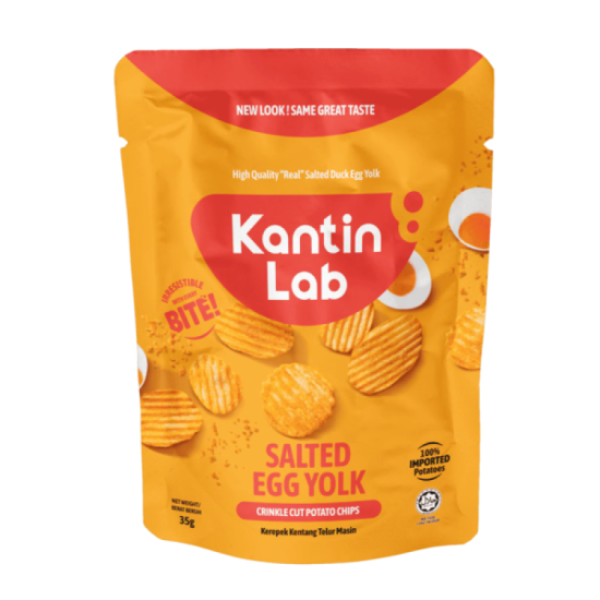 KANTIN LAB POTATO CHIPS SALTED EGG 80GM
