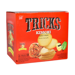 TRICKS POTATO CRISPS KIMCHI 15GM*12 TRICKS POTATO CRISPS KIMCHI 15GM*12