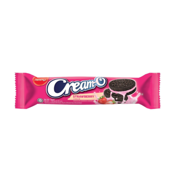 MUNCHY'S CREAM O STRAWBERRY 120GM