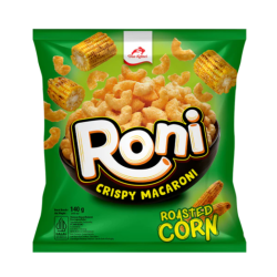 RONI CRISPY MACARONI ROASTED CORN 140GM RONI CRISPY MACARONI ROASTED CORN 140GM