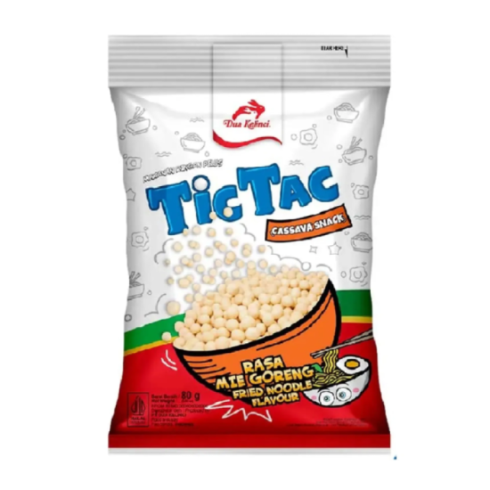 TIC TAC CASSAVA FRIED NOODLE 80GM