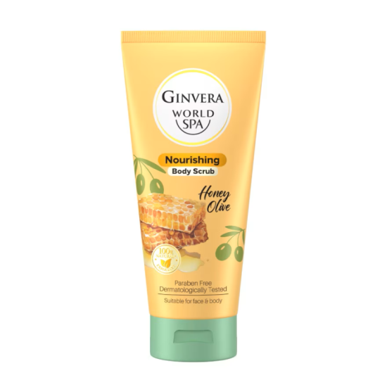 GINVERA WORLD SPA HONEY OLIVE BODY SCRUB 200G GINVERA WORLD SPA HONEY OLIVE BODY SCRUB 200G