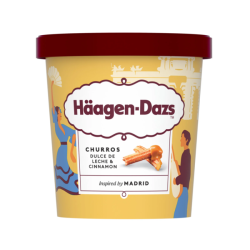 HAAGEN DAZS CHURROS MADRID PINT 420ML