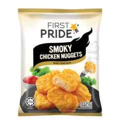 FIRST PRIDE SMOKY CHICKEN NUGGET 700GM FIRST PRIDE SMOKY CHICKEN NUGGET 700GM