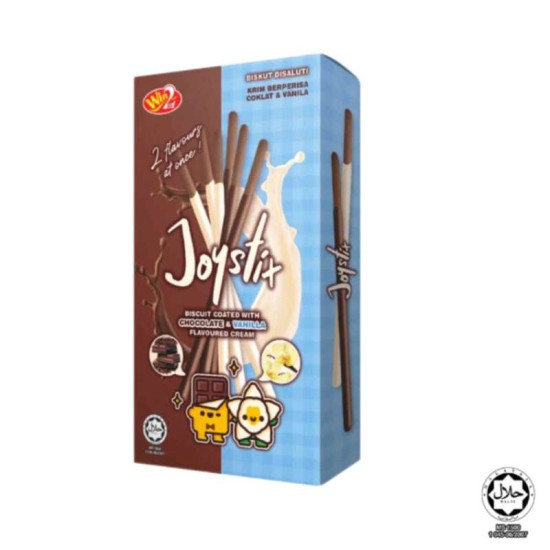 JOYSTIX BISCUIT CHOCO & VANILLA 15GM*2