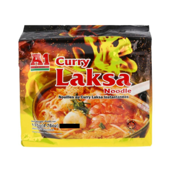 A1 CURRY LAKSA NOODLE 115GM*4'S