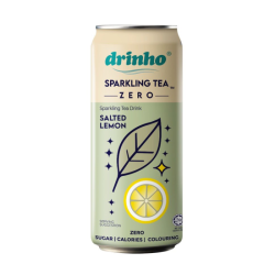 DRINHO SPARKLING TEA ZERO SALTED LEMON 320ML