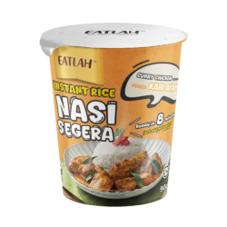EATLAH INSTANT RICE - CURRY CHICKEN 90GM EATLAH INSTANT RICE - CURRY CHICKEN 90GM
