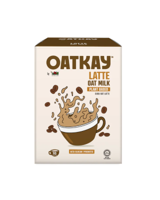 OATKAY OAT MILK DRINK LATTE 25GM*10'S