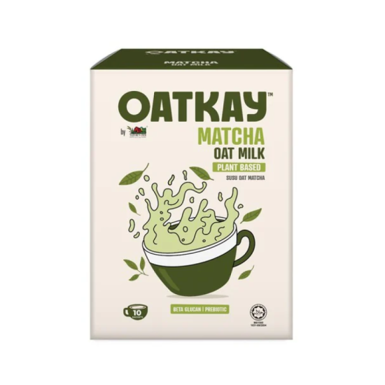 OATKAY OAT MILK DRINK MATCHA 25GM*10'S