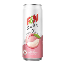 F&N SPARKLING ZERO - KOREAN PEACH 325ML F&N SPARKLING ZERO - KOREAN PEACH 325ML